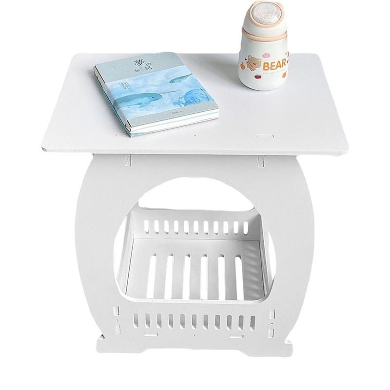 Desk Setup Wood - End Table White Nightstand Coffee End