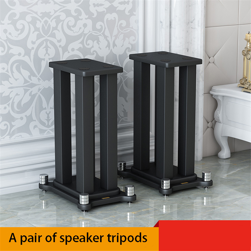 Desk Setup Wood - 2pcs30x35CM Professional Speaker Tripod Desktop Tray