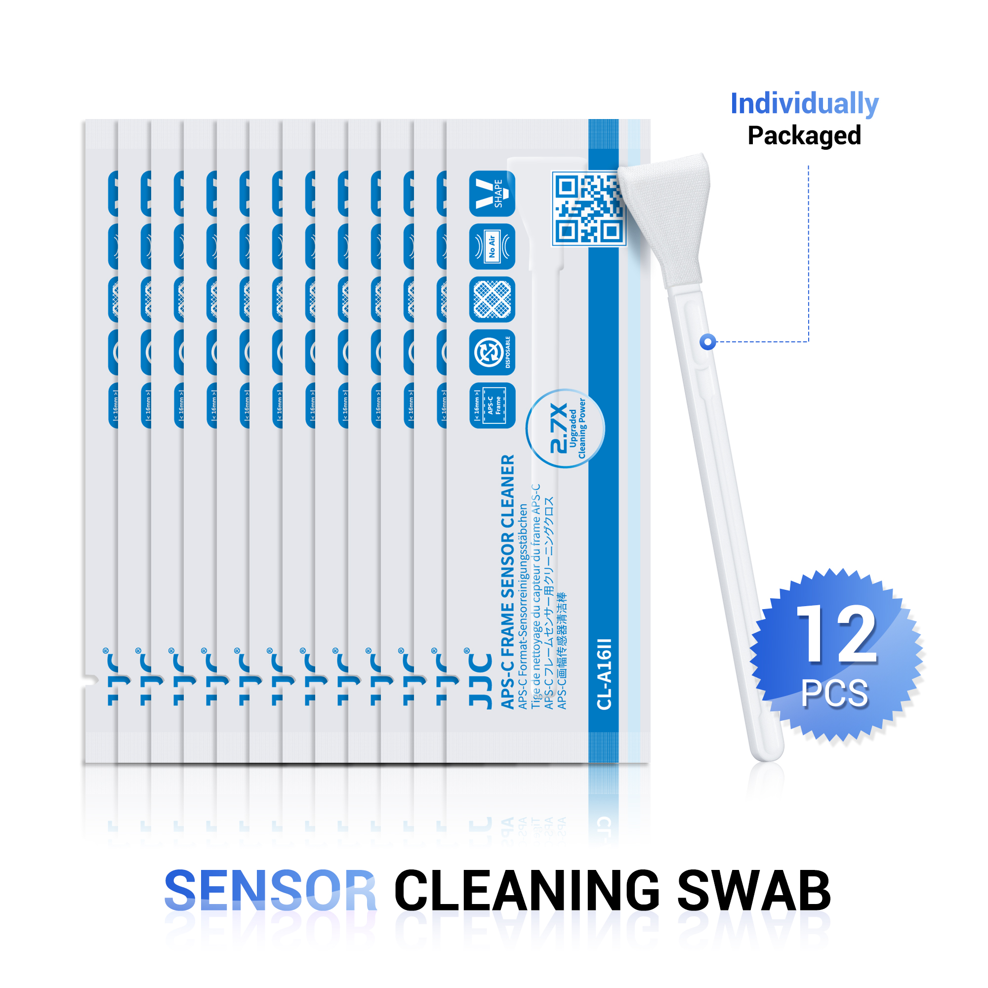 Monitor Cleaning Kit - JJC 12pcs Full Frame Sensor Cleaning