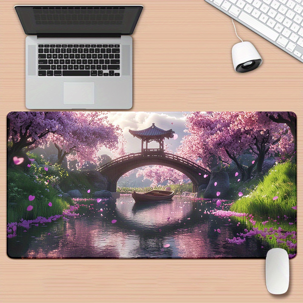 Desk Setup Minimal - Durable Desk Mat Mouse Pad Minimal