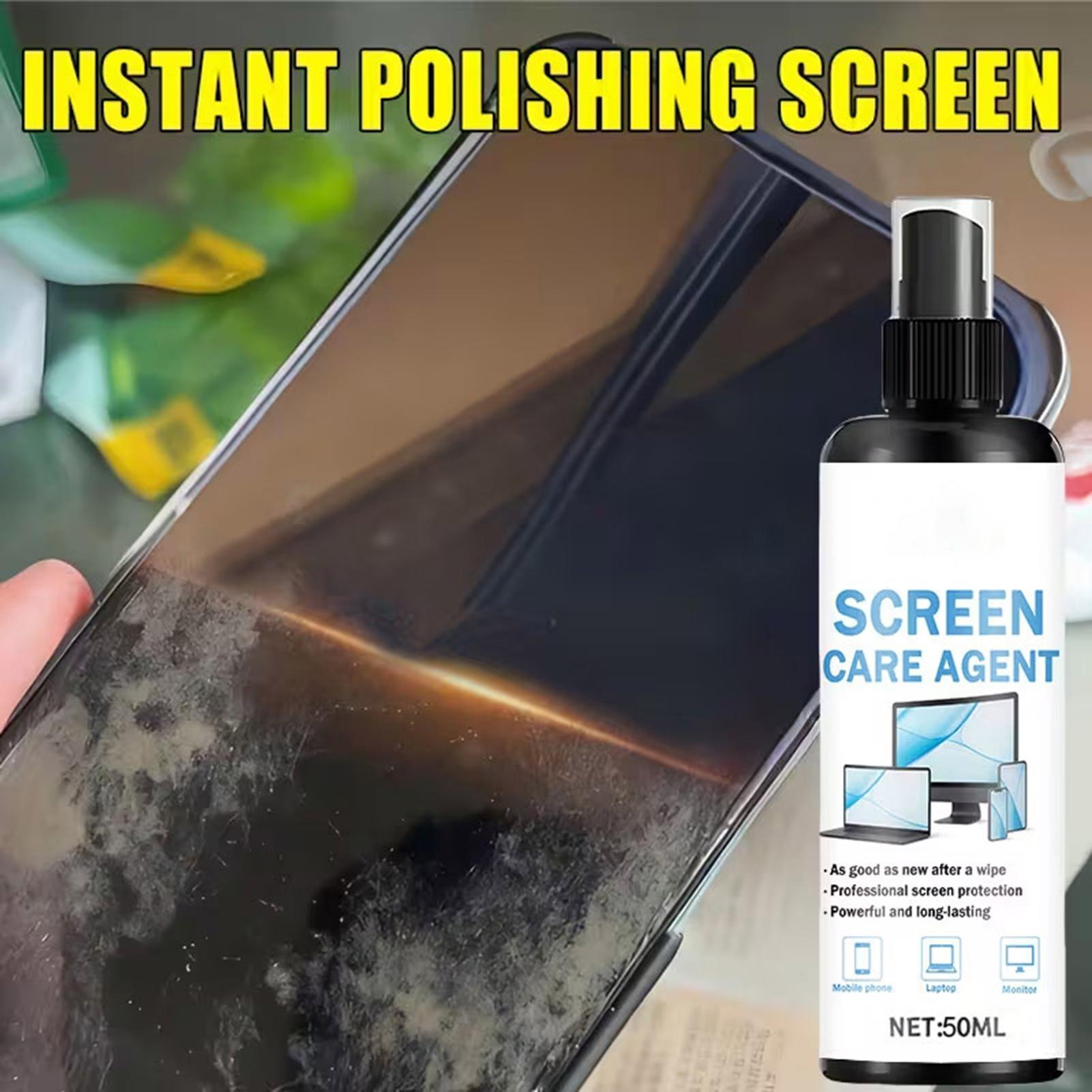 Monitor Cleaning Kit - Screen Cleaner Spray Kit 50ml with