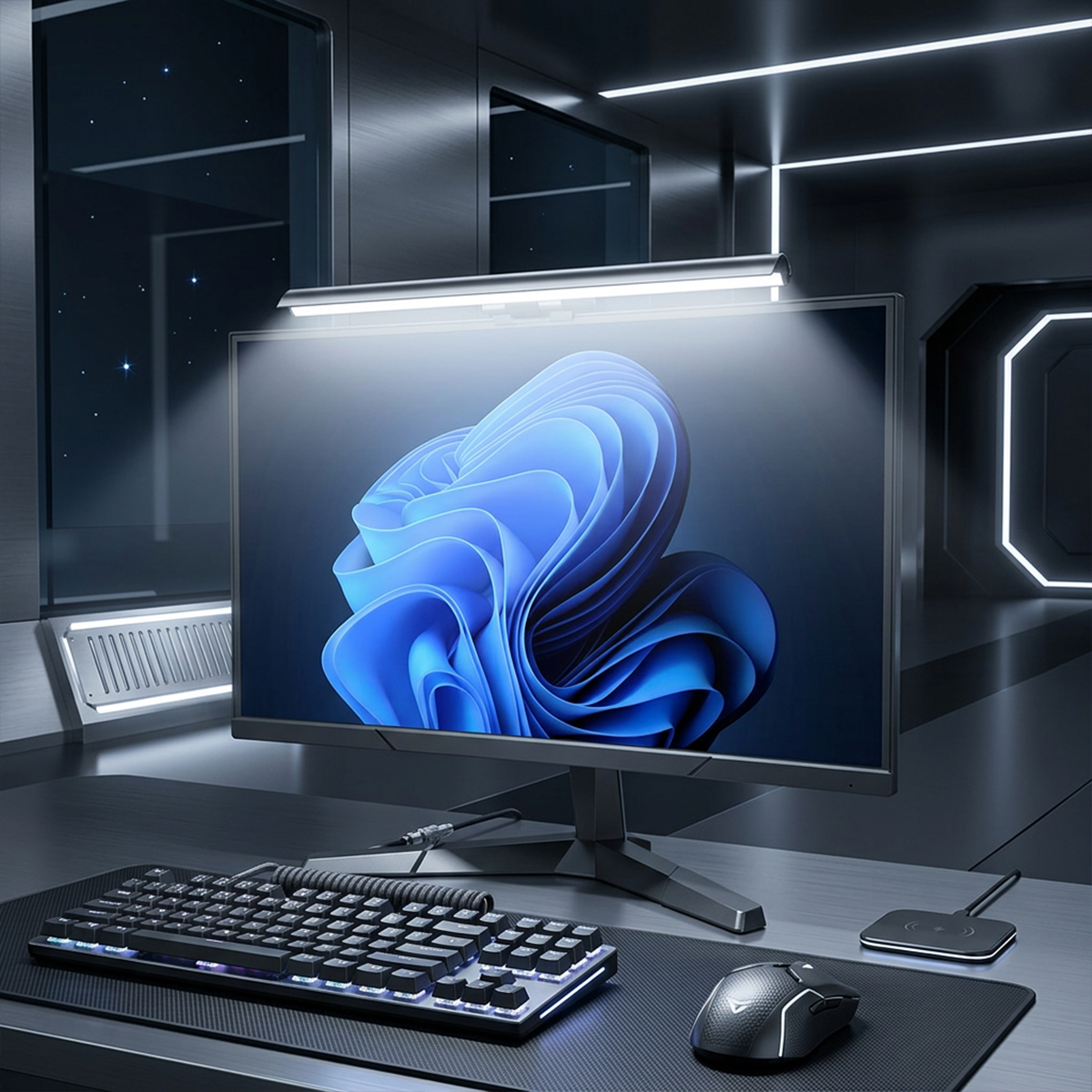 USB Powered LED Computer Scree - Desk Setup Lighting のレビューと価格