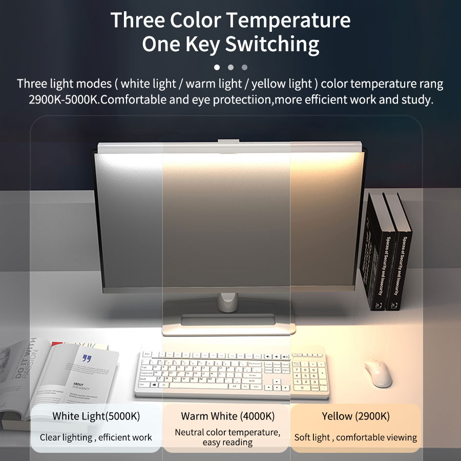 50cm Computer Monitor Light Ba - Desk Setup Lighting のレビューと価格