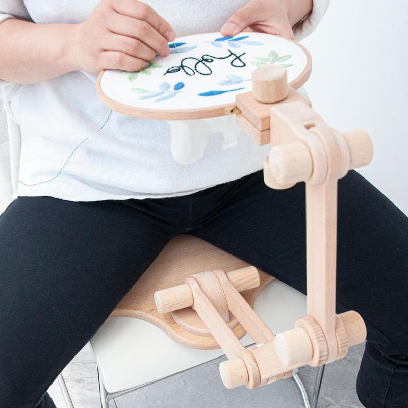 360 Degree Rotation Adjustable - Desk Setup Wood のレビューと価格