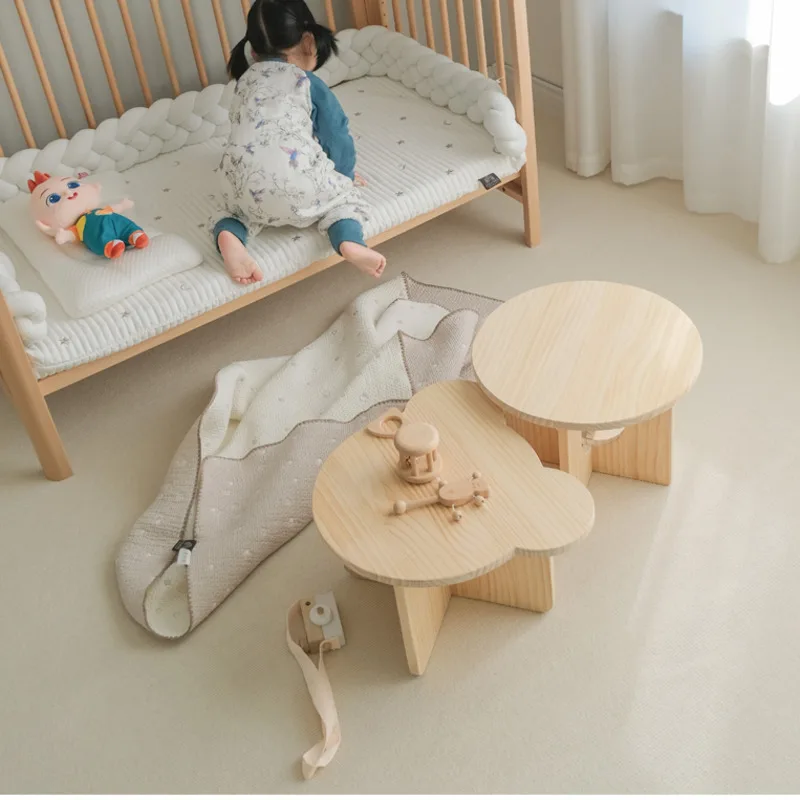 Solid Wood Children's Small Ta - Desk Setup Small Room のレビューと価格