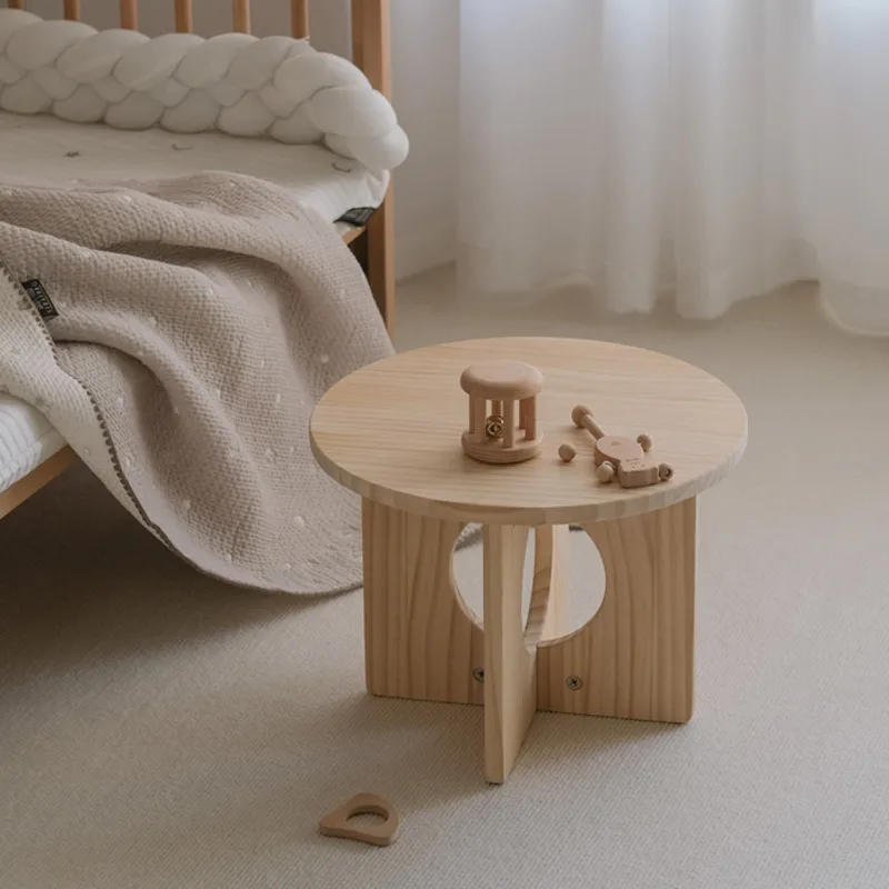 Solid Wood Children's Small Ta - Desk Setup Small Room のレビューと価格