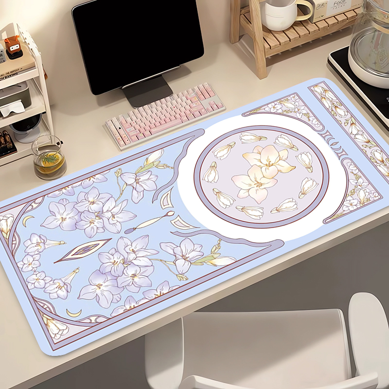 Gaming Extended Mouse Pad Game - Desk Setup Pink のレビューと価格