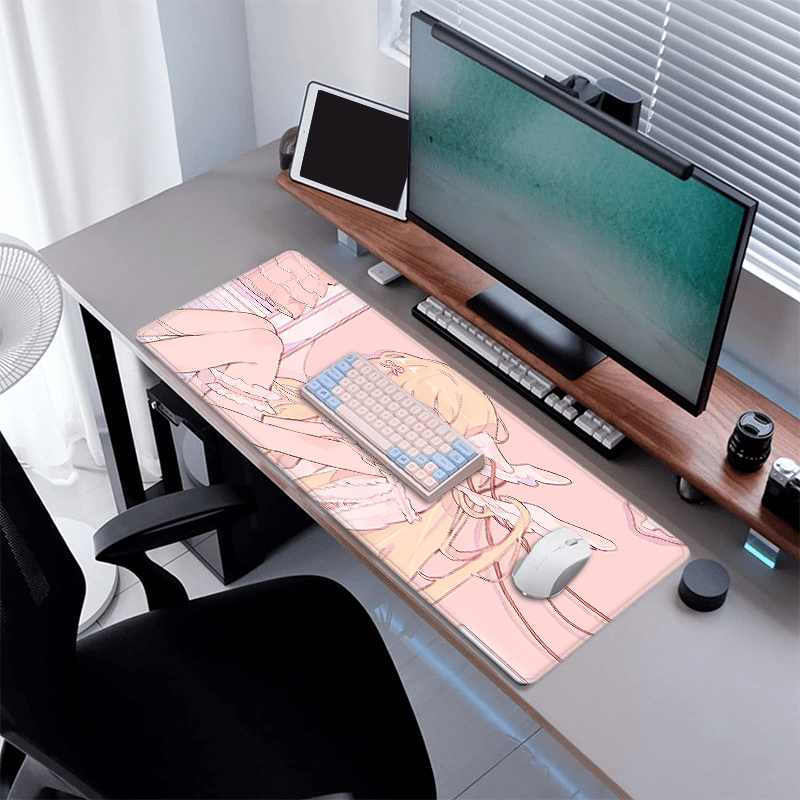 Kawaii Cute Angel Girl Mouse P - Desk Setup Girl のレビューと価格
