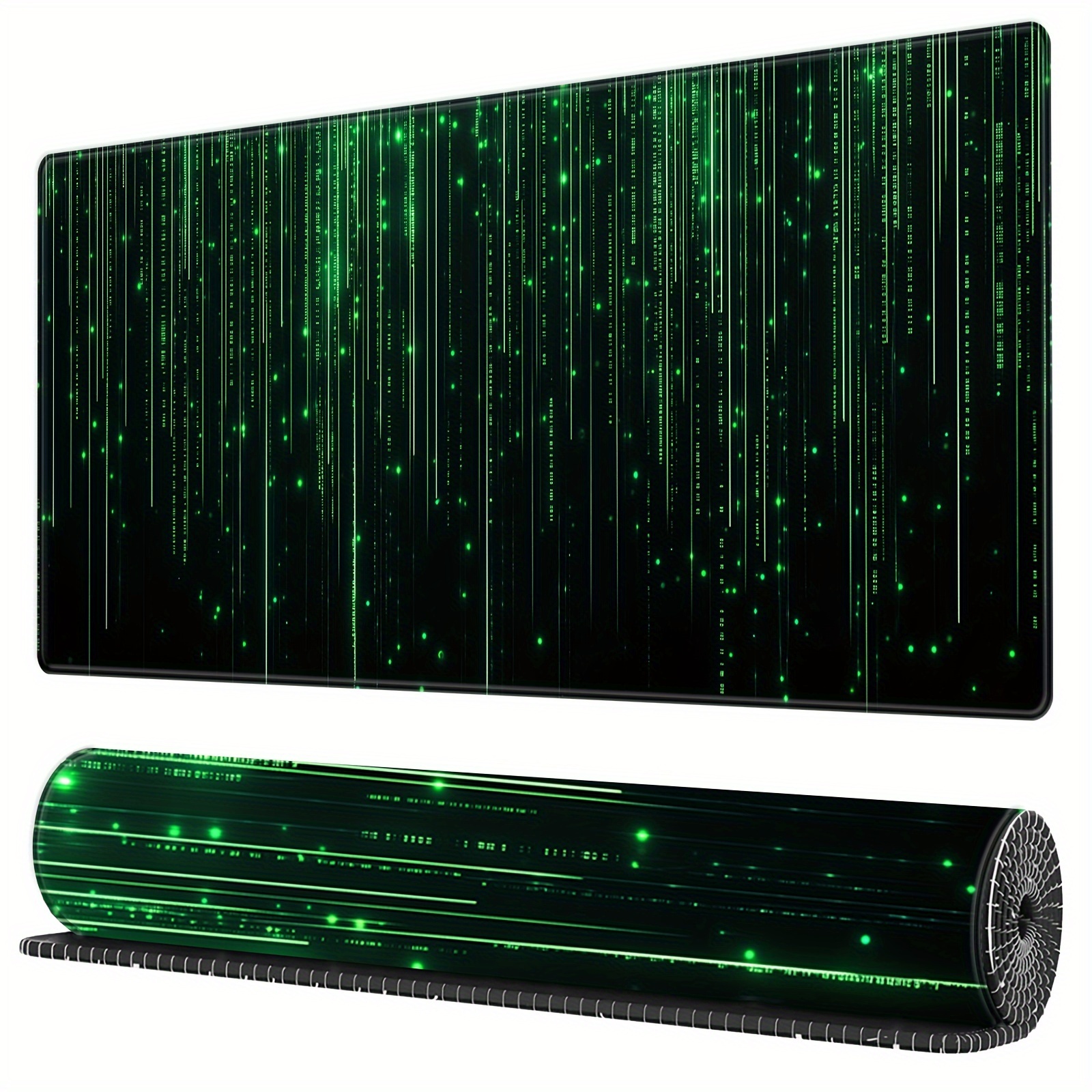 Large Green Code Gaming Mouse  - Desk Setup Or Set Up のレビューと価格