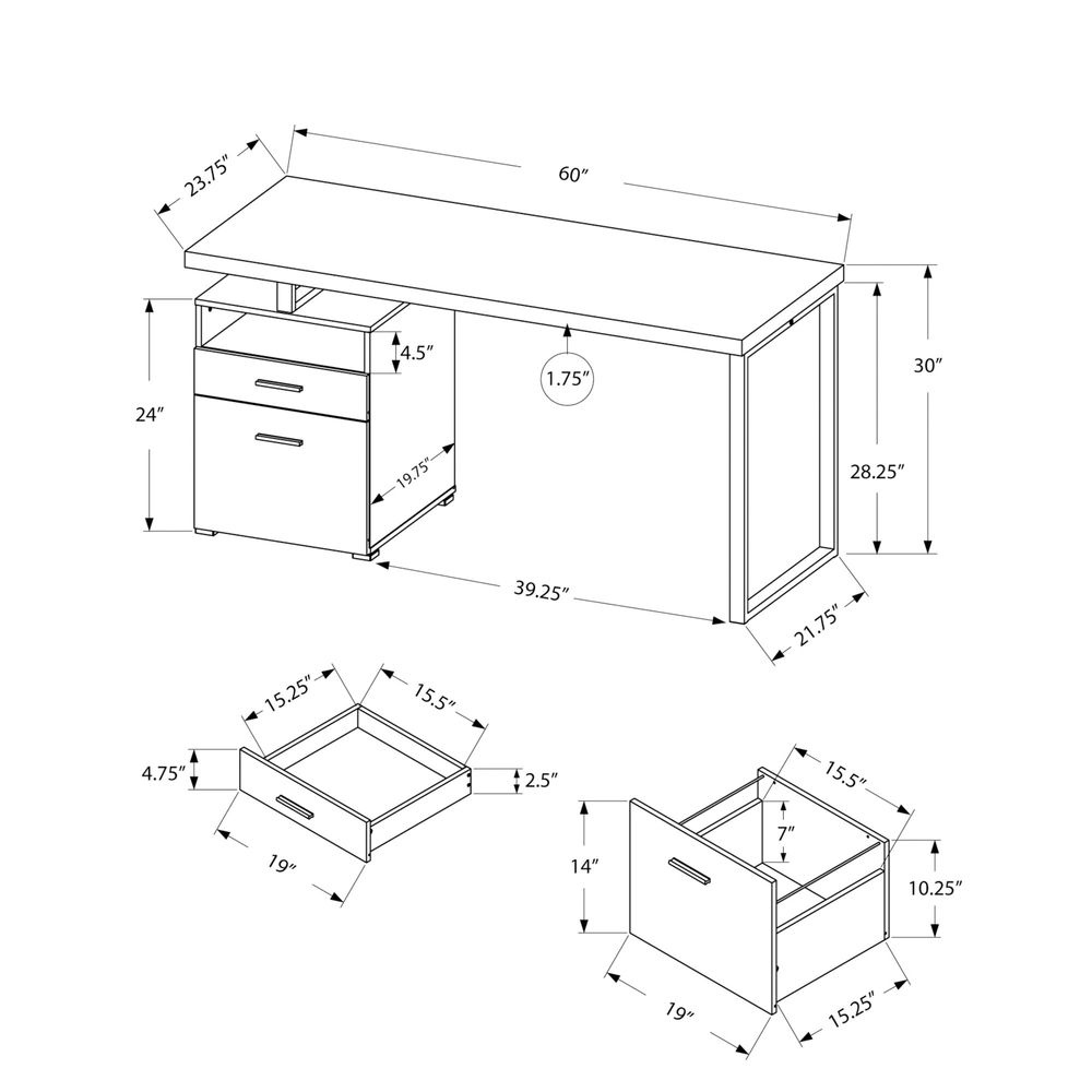 Computer Writing Desk for Home - Desk Setup Or Set Up のレビューと価格