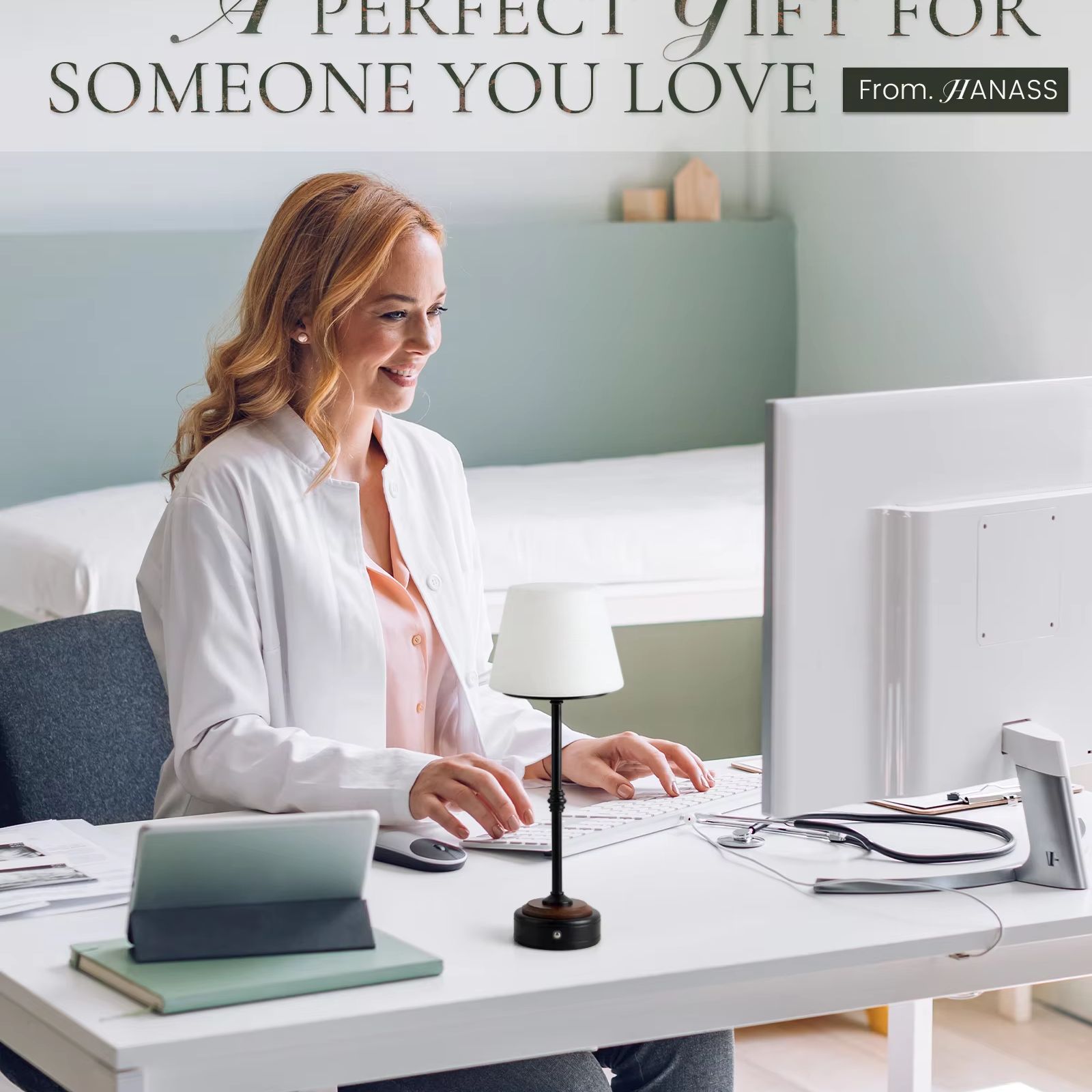 Cordless Table Lamps Set of  5 - Desk Setup Lighting のレビューと価格