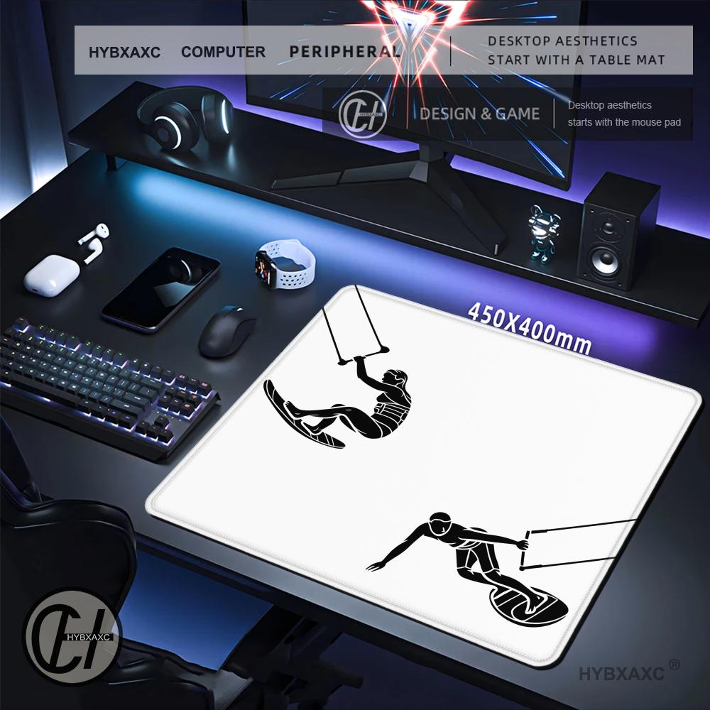 HYBXAXC Kitesurf Line Art Mous - Desk Setup Or Set Up のレビューと価格