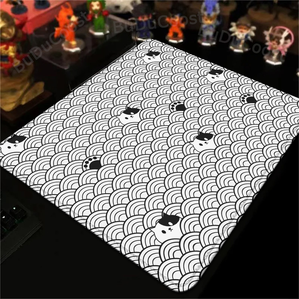 18x22cm Small Rug Black Cat Cl - Desk Setup Pink のレビューと価格