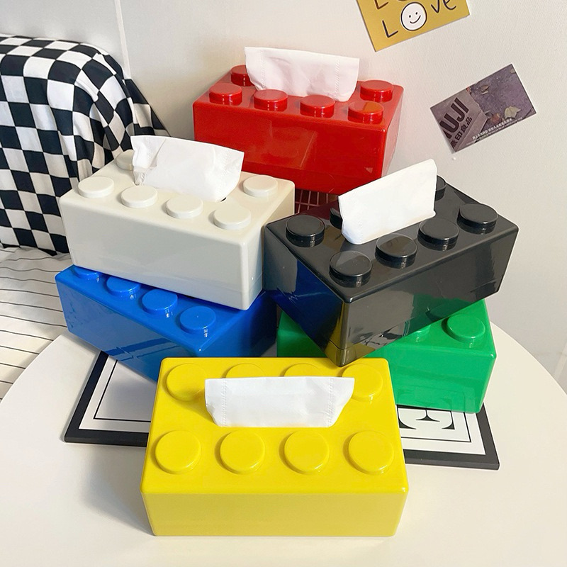 Building Block Shaped Tissue B - Desk Setup Developer のレビューと価格