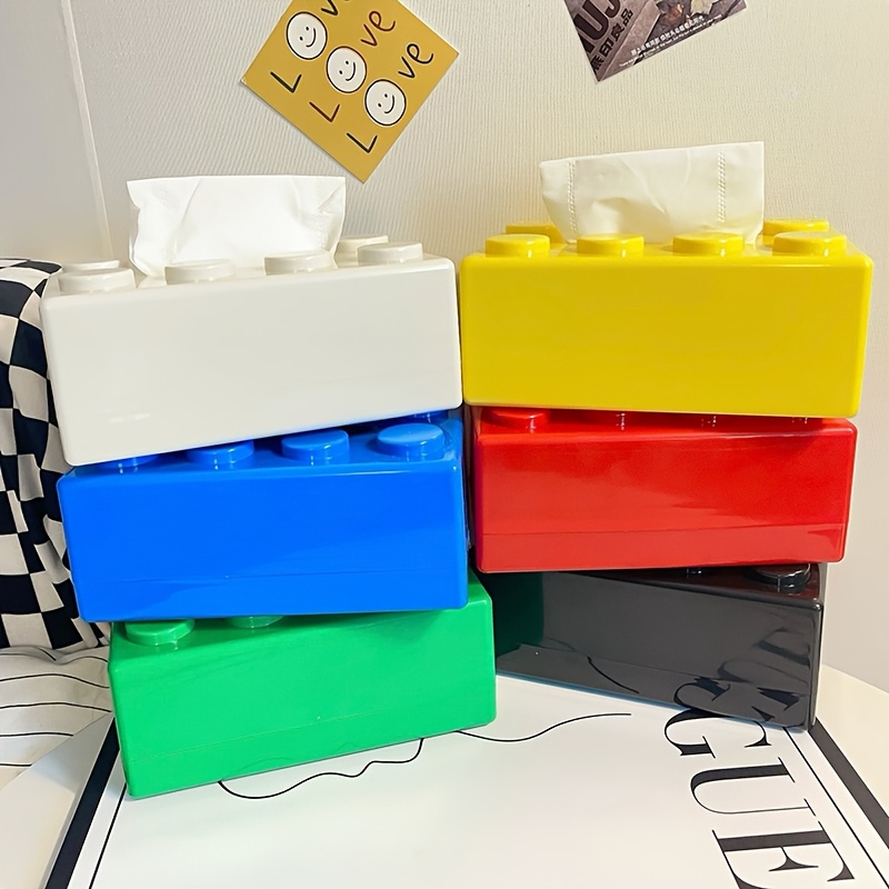 Building Block Shaped Tissue B - Desk Setup Developer のレビューと価格