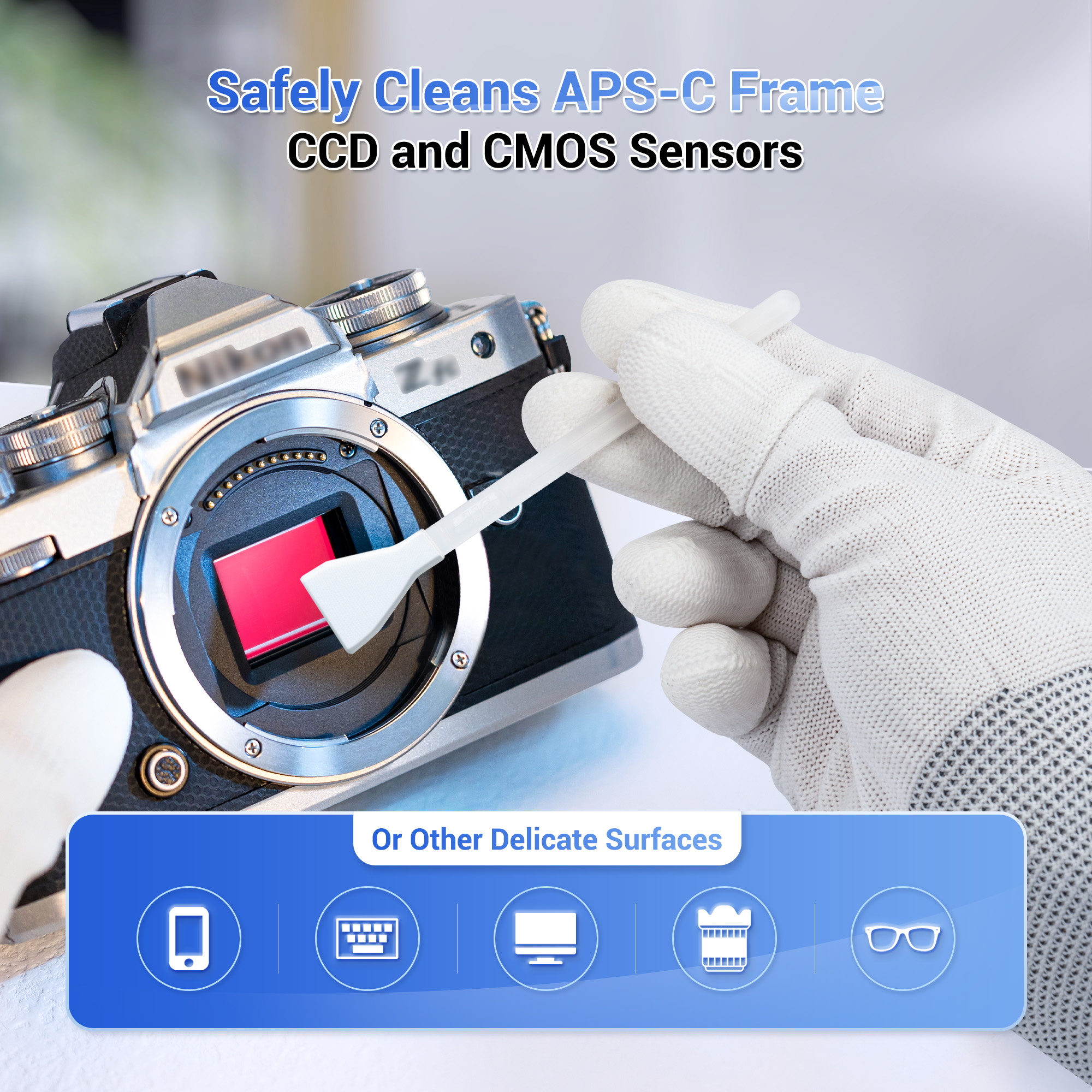 JJC 12pcs Full Frame Sensor Cl - Monitor Cleaning Kit のレビューと価格