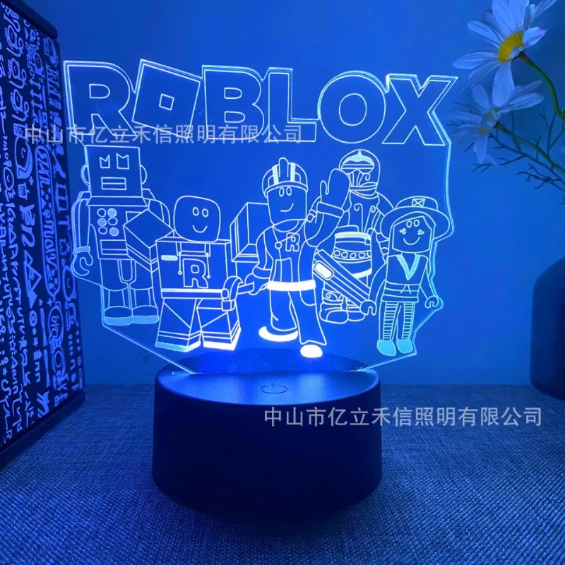 Game Peripheral Roblox 3D Nigh - Desk Setup Lighting のレビューと価格