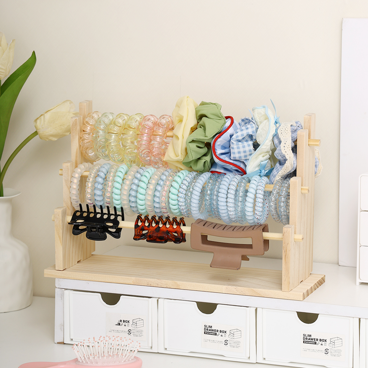1pc Solid Wood 2-Layer/3-layer - Desk Setup Wood のレビューと価格