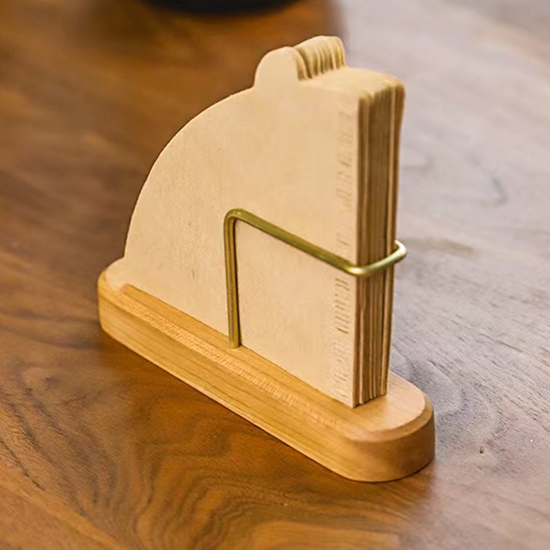 Coffee Filter Holder,Table & W - Desk Setup Wood のレビューと価格