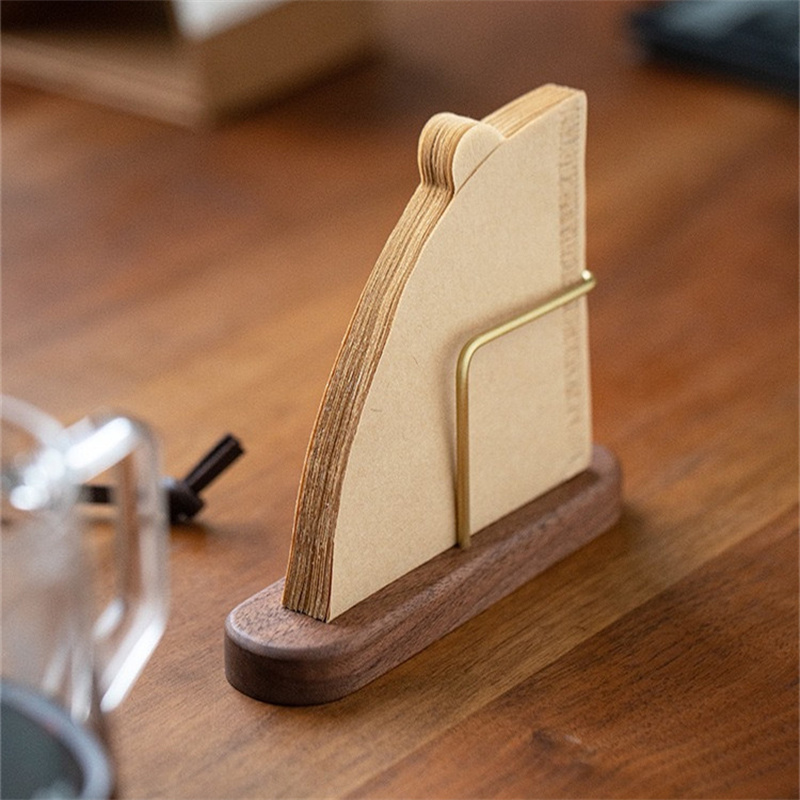 Coffee Filter Holder,Table & W - Desk Setup Wood のレビューと価格