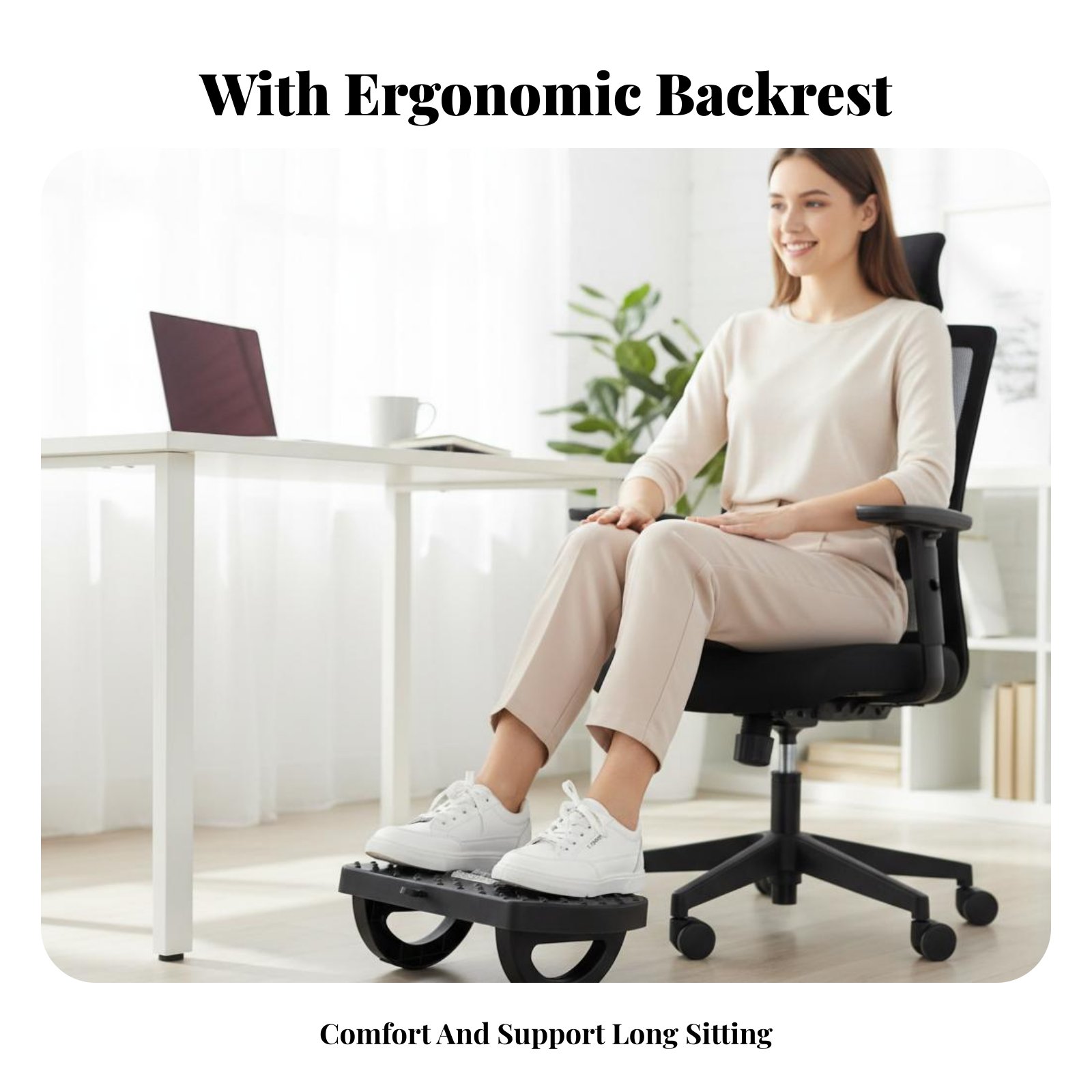 Adjustable beneath-desk Footre - Desk Setup Small Room のレビューと価格