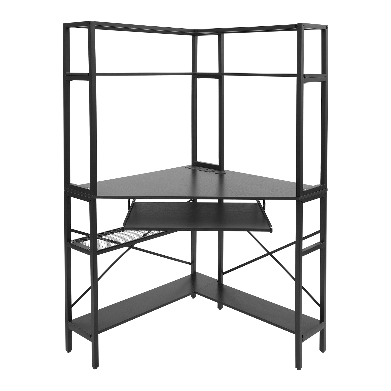 Triangular Corner Computer Des - Desk Setup Small Room のレビューと価格