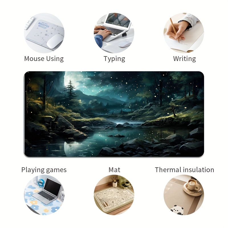 Minimal Desk Mouse Pad Classic - Desk Setup Minimal のレビューと価格