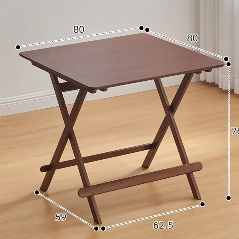 Portable Square Folding Table  - Desk Setup Small Room のレビューと価格