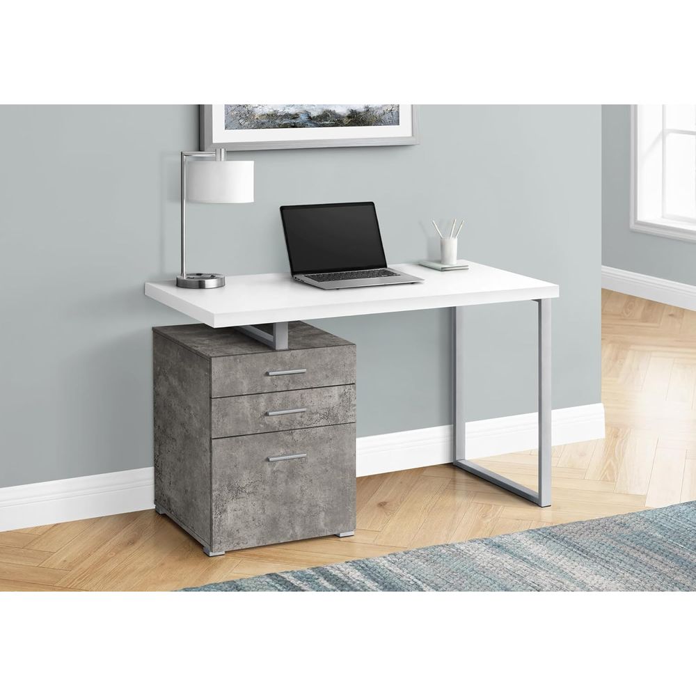 Contemporary 48 Metal & Lamina - Desk Setup Options のレビューと価格