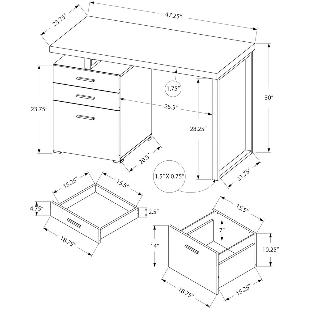 48 Reclaimed Wood Desk with Si - Desk Setup Or Set Up のレビューと価格