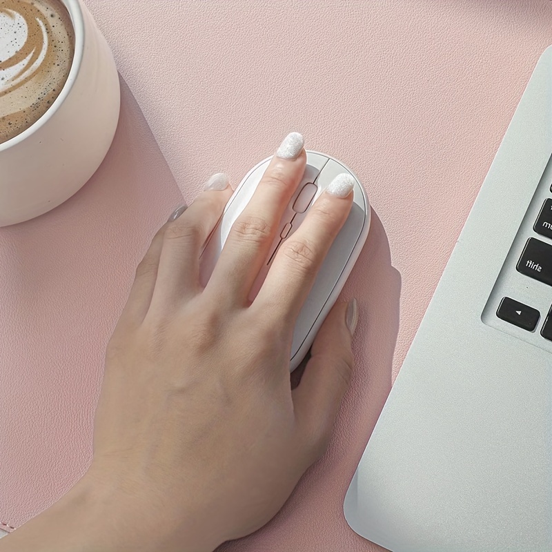 PU Leather Mouse Pads Desk Mat - Desk Setup Pink のレビューと価格