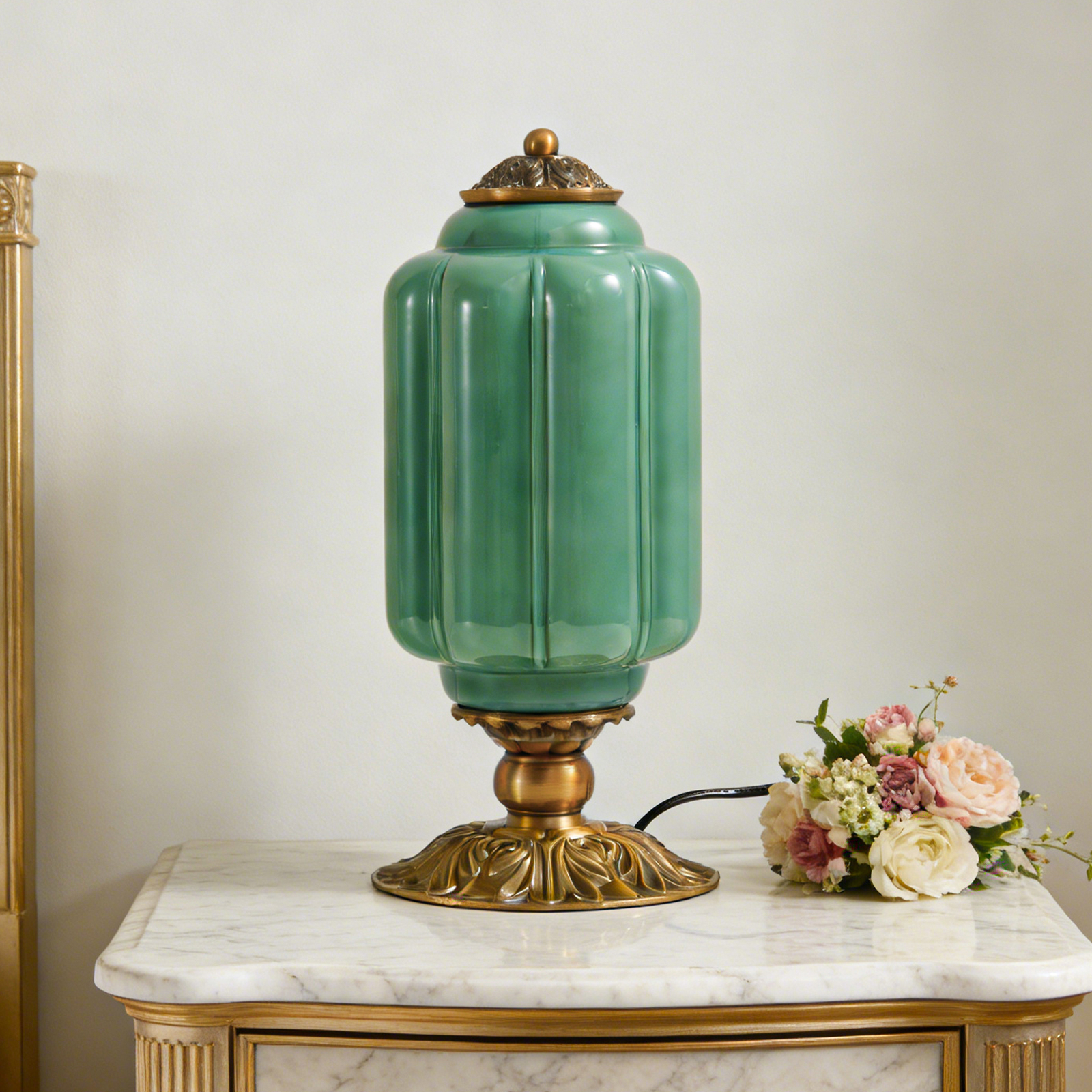 Nordic Vintage Milk Glass Tabl - Desk Setup Lighting のレビューと価格