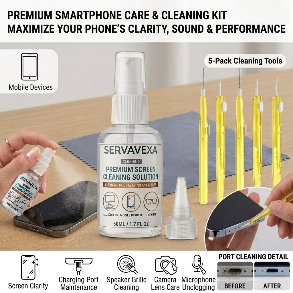 7-in-1 Screen Cleaner Spray Ki - Monitor Cleaning Kit のレビューと価格