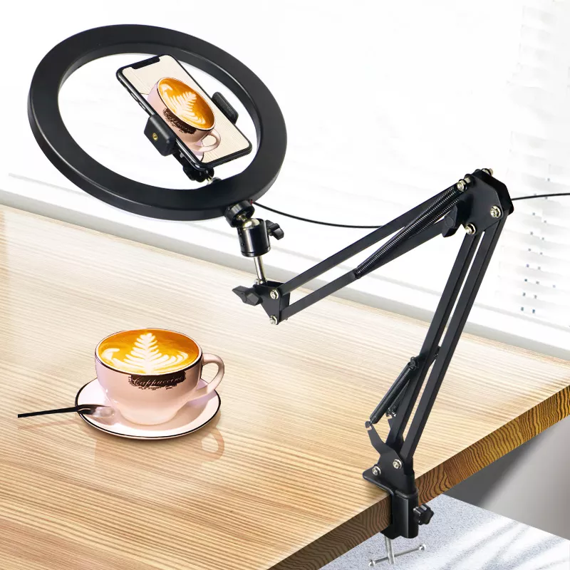 Nice Overhead Tripod With Ring - Desk Setup Lighting のレビューと価格