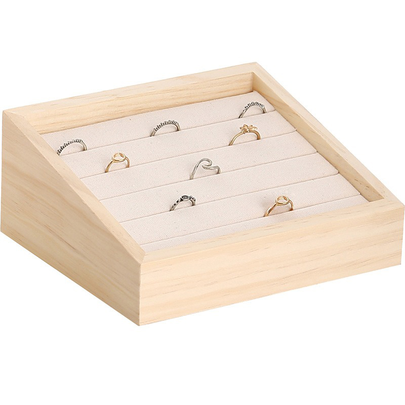 1pc Wood Jewelry Display Tray  - Desk Setup Wood のレビューと価格