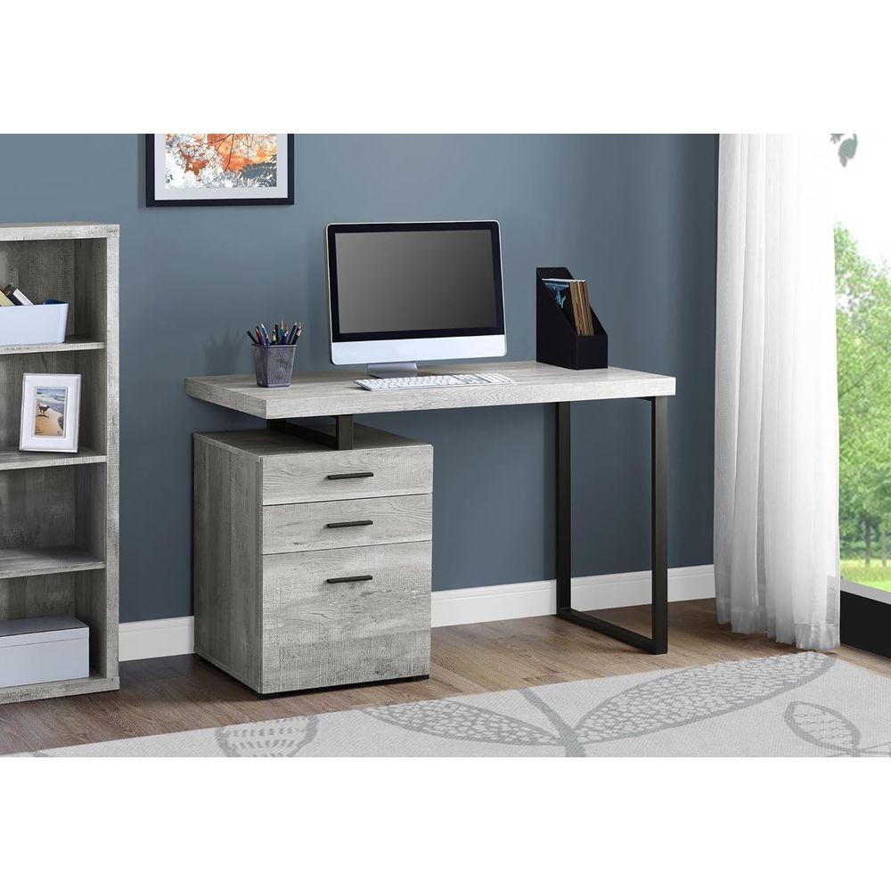 48-inch Grey Reclaimed Wood Co - Desk Setup Or Set Up のレビューと価格