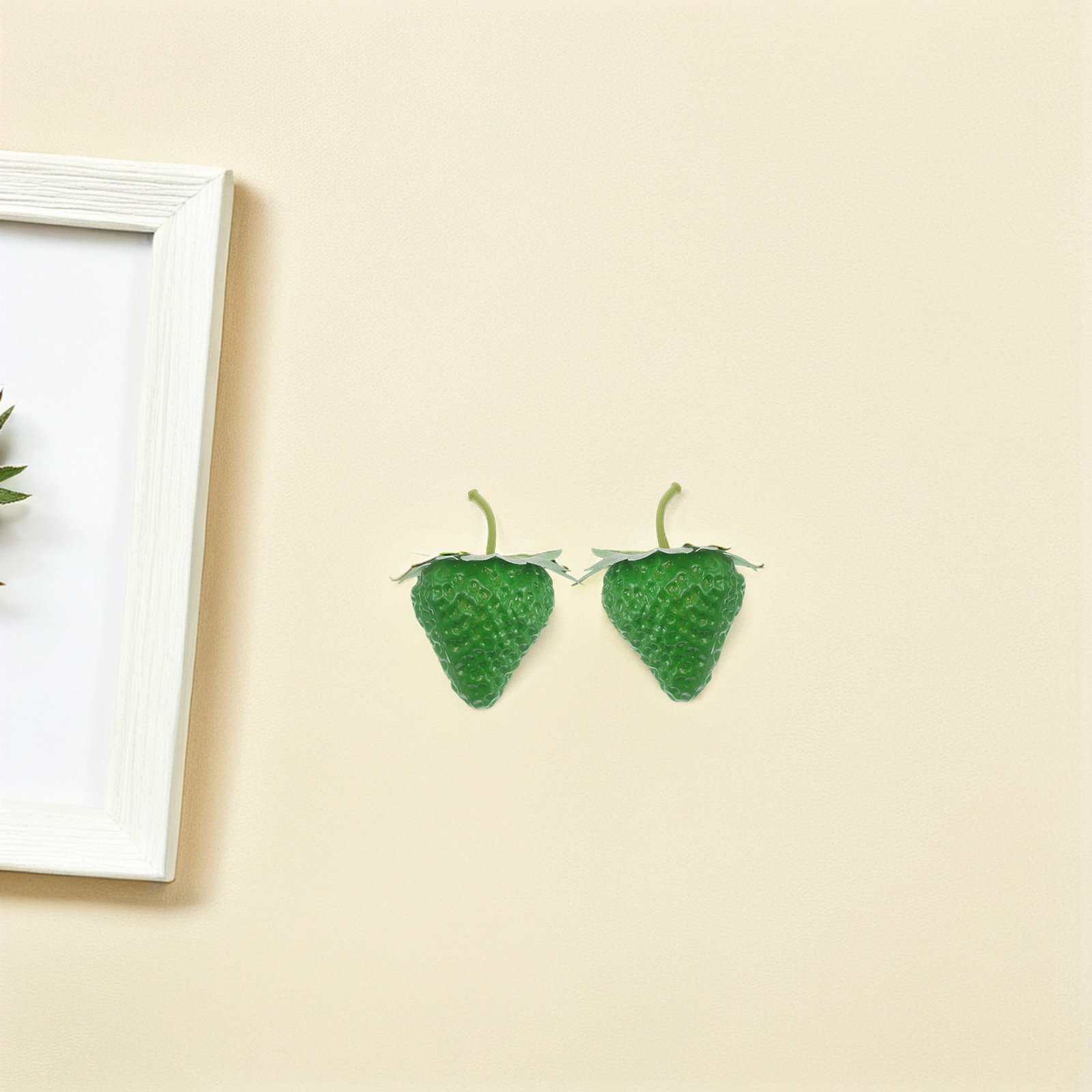 20Pcs Simulation Green Strawbe - Desk Setup Simulator のレビューと価格