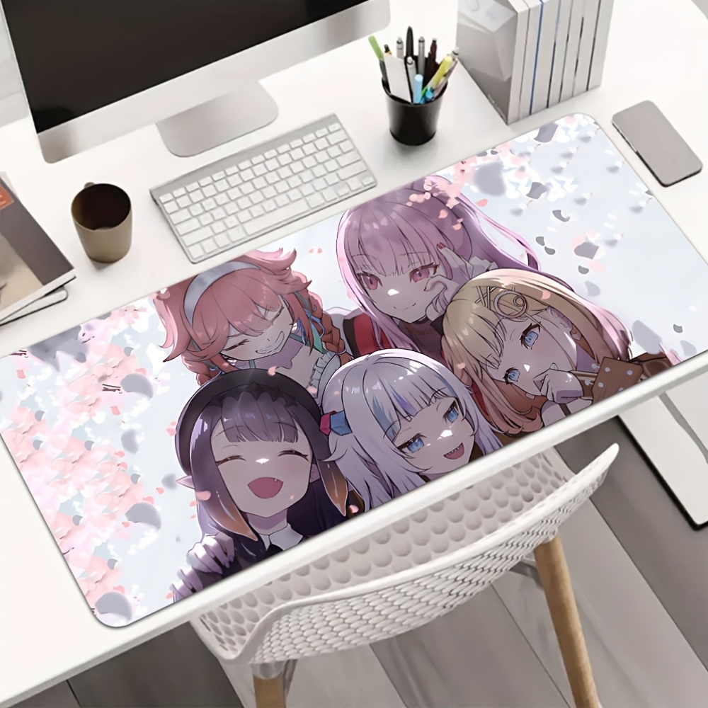 Cute Anime Girls Group Extende - Desk Setup Girl のレビューと価格