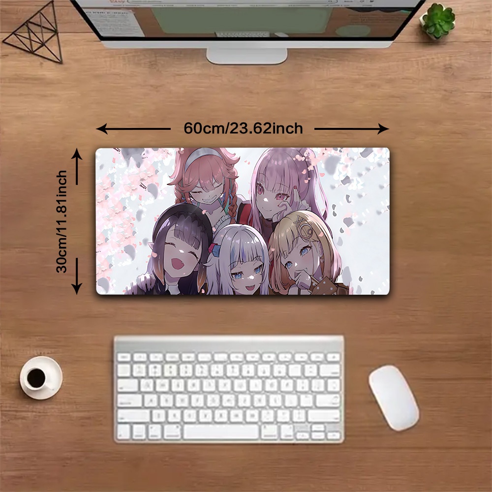 Cute Anime Girls Group Extende - Desk Setup Girl のレビューと価格