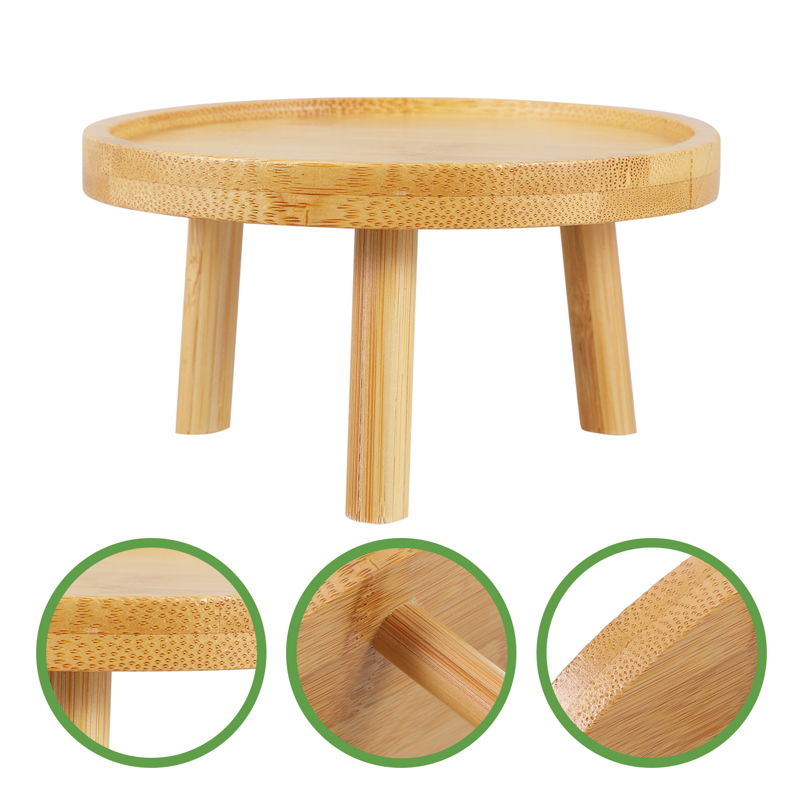 Holder Stand Pot Flower Wood W - Desk Setup Wood のレビューと価格
