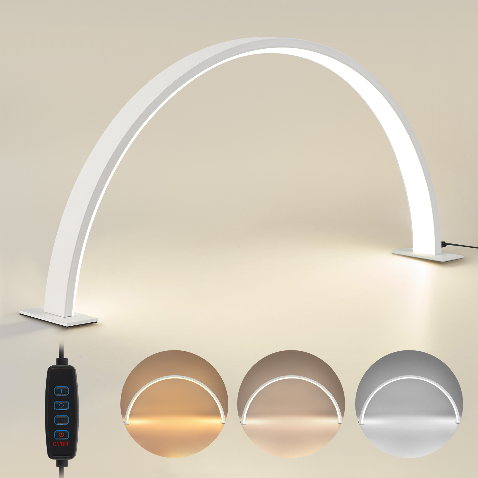 Half moon U-shaped nail lamp h - Desk Setup Lighting のレビューと価格